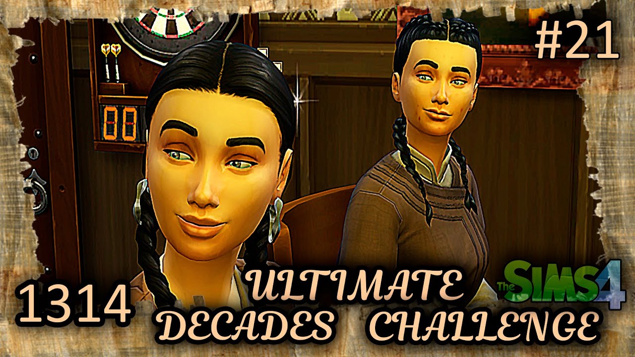 Отдых в городе |1313-14 Года| Sims 4 Ultimate Decades Challenge Эп.21
