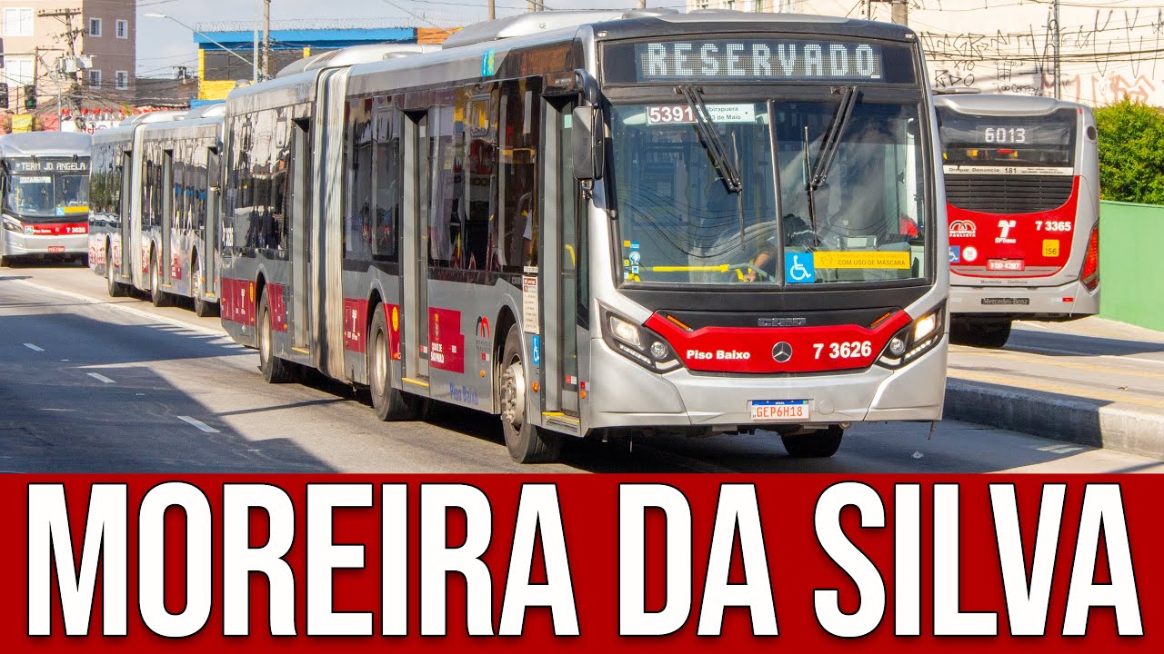 Parada Moreira da Silva (Estrada do M'Boi Mirim) - Movimentação de Ônibus 