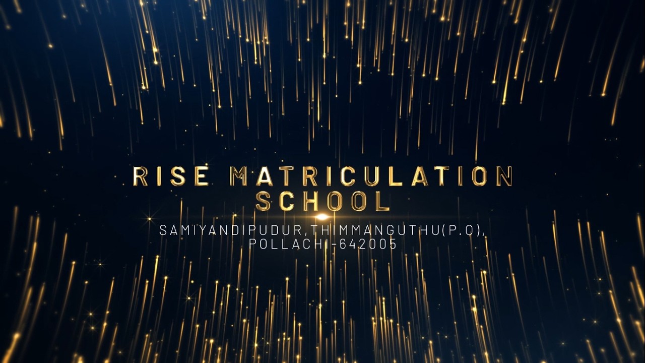 RISE MATRICULATION SCHOOL 19th ANNUAL DAY CELEBRATION 2026 | POLLACHI