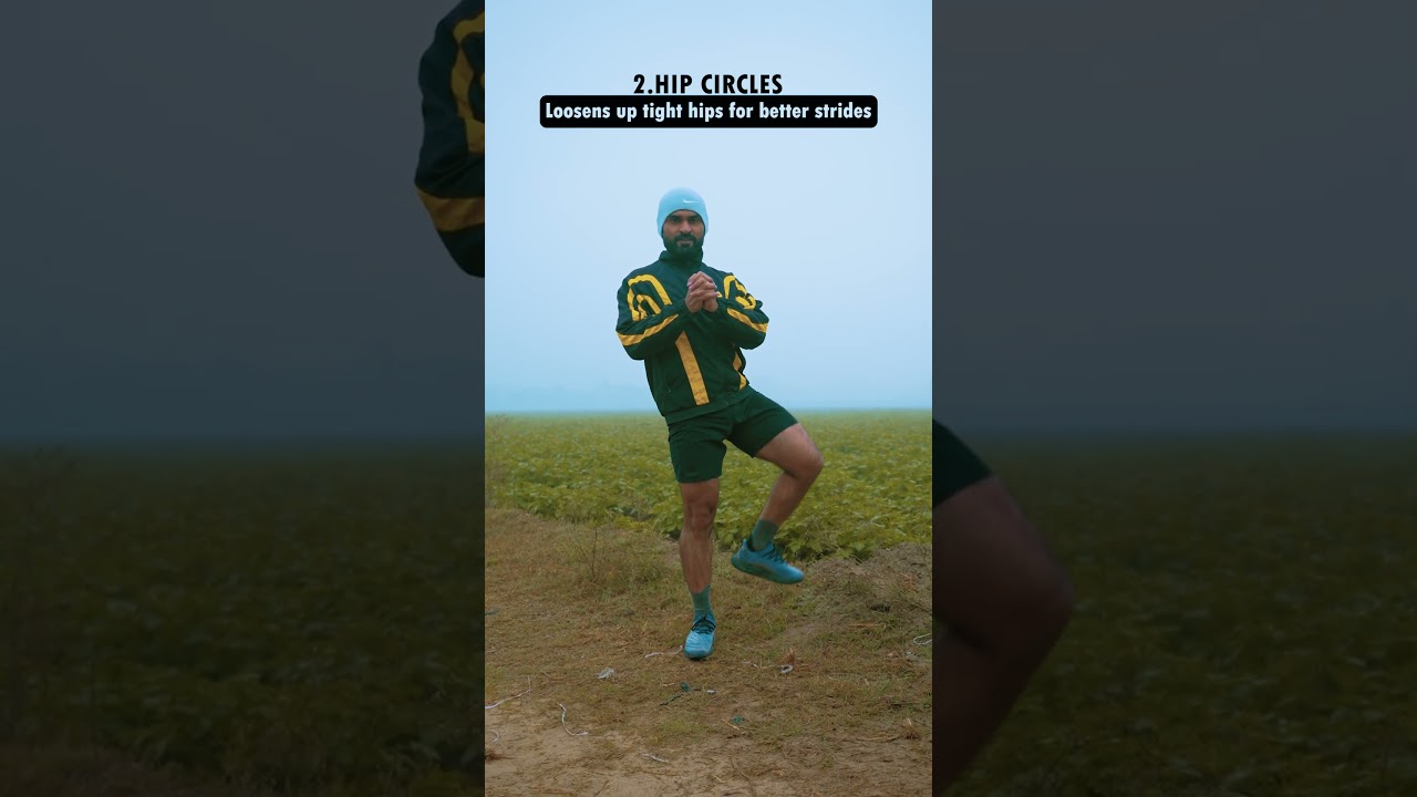 Running warm up Routine 