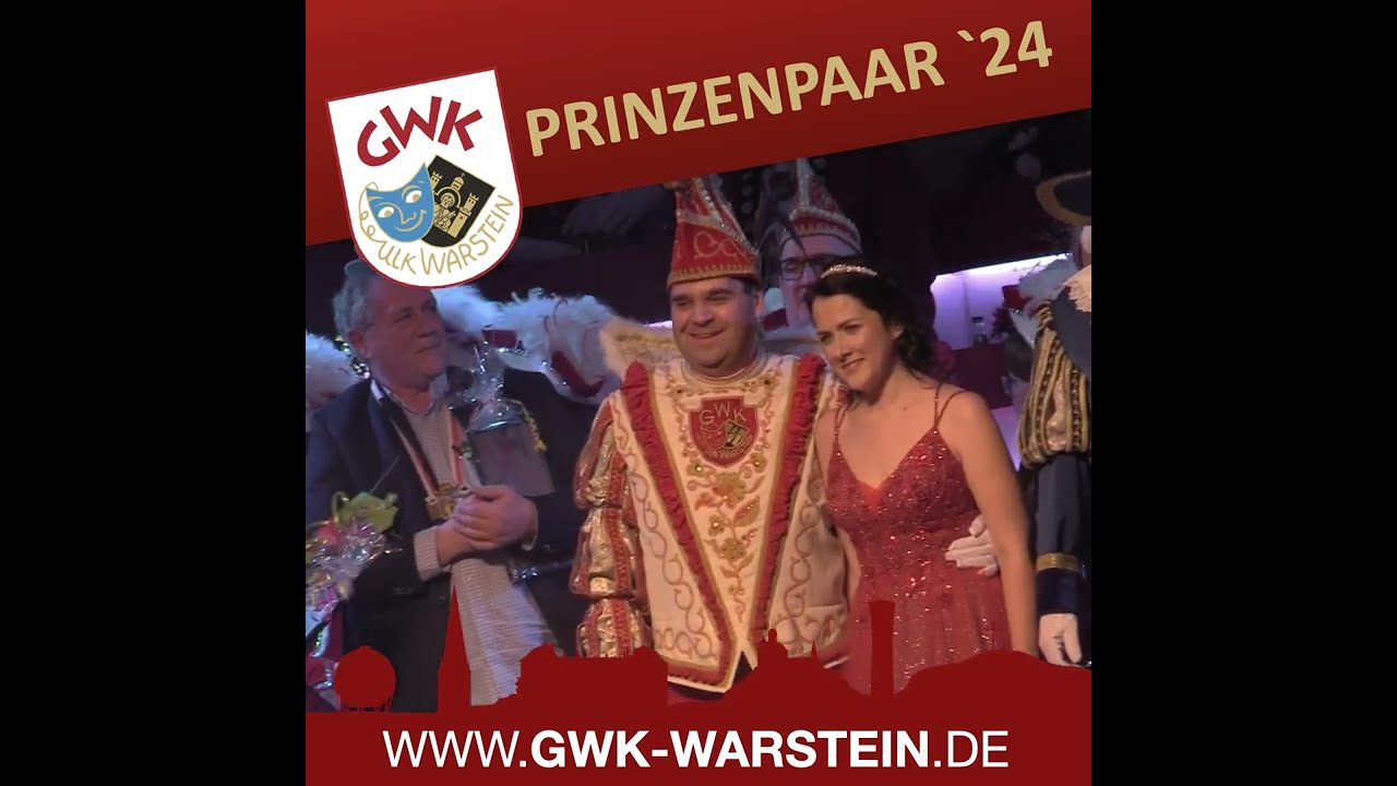 GWK Warstein - Prinzenrede 2024 - Matthias und Larissa Kloos