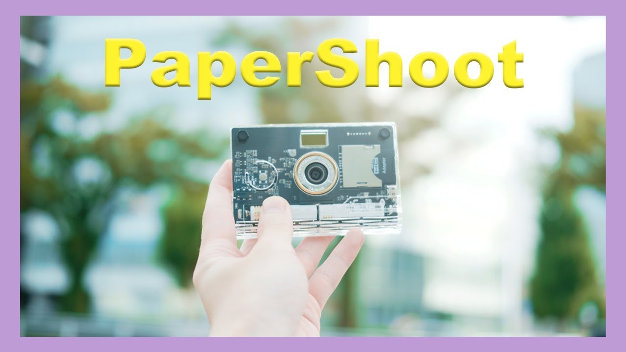 【PaperShoot】台湾発のオシャレなカメラで撮り歩く