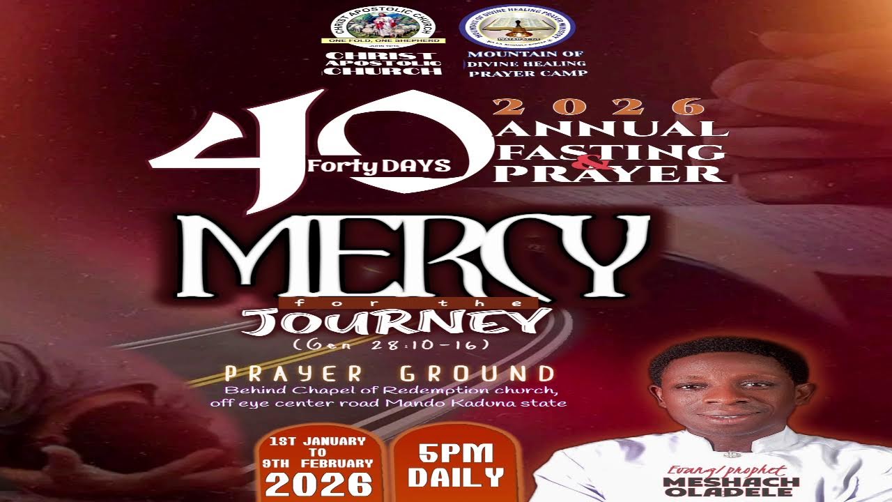 ANNUAL 40 DAYS FASTING & PRAYER EXCERPT || DAY 38 || 7th February 2026