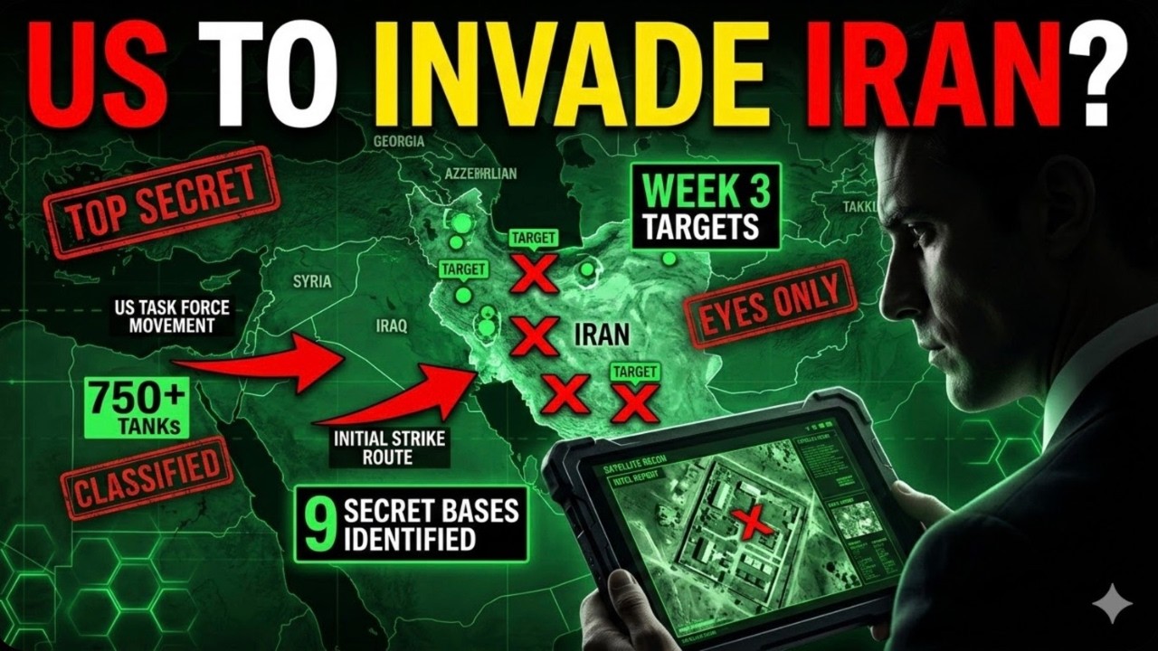 US Planning To Invade Iran | Classified Secret EXPOSED