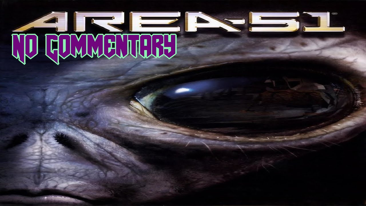 Area 51 (Hard, No Commentary Playthrough, All Databanks / Collectibles)