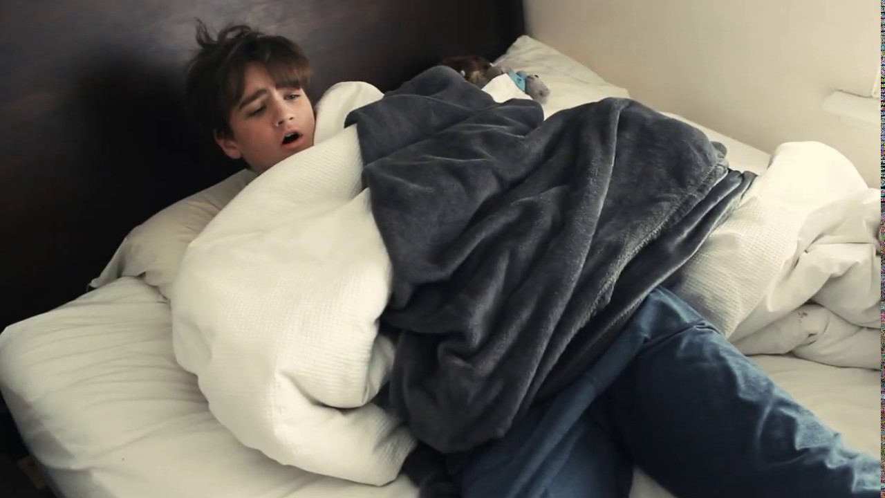 When Kids Try And Fake Sick To Not Go To School