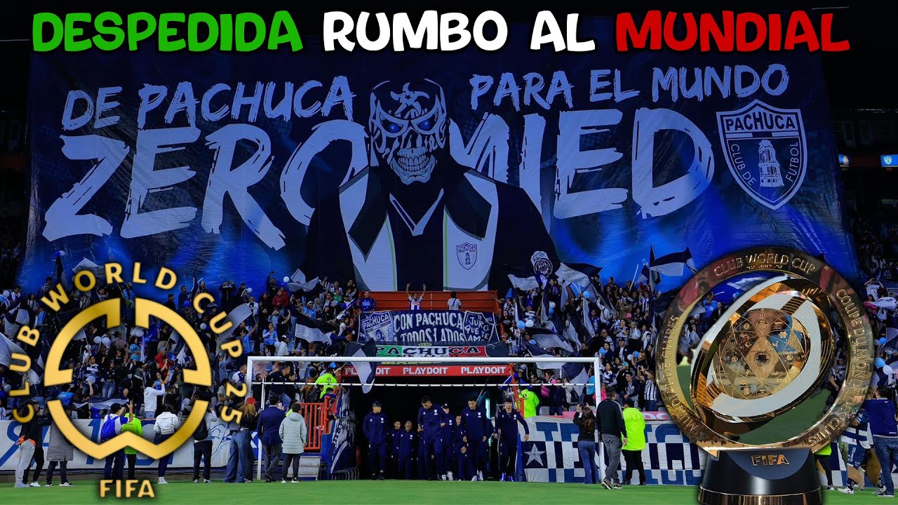 🌪️ Así se vivió la Despedida a los Tuzos Rumbo al Mundial de Clubes 🏆 desde el Estadio Hidalgo 🏟️
