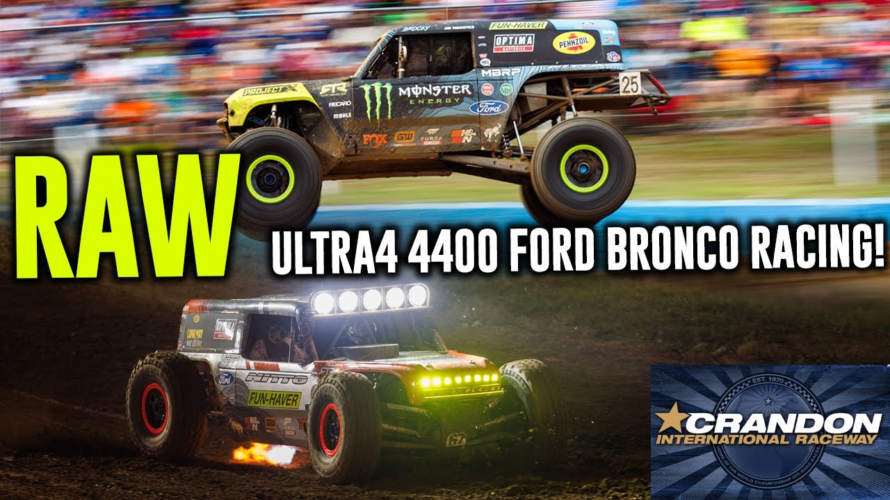All The Wild Ford Bronco Action At Crandon
