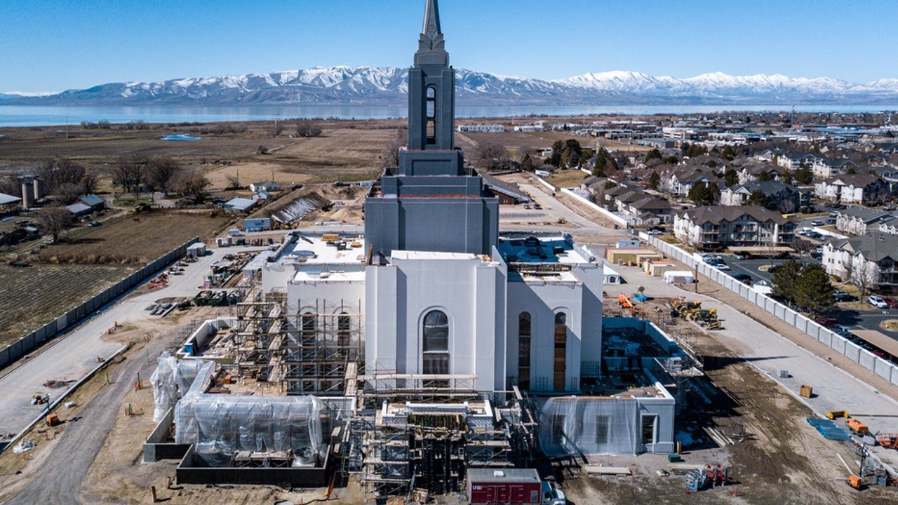Fire breaks out in under construction Orem Temple