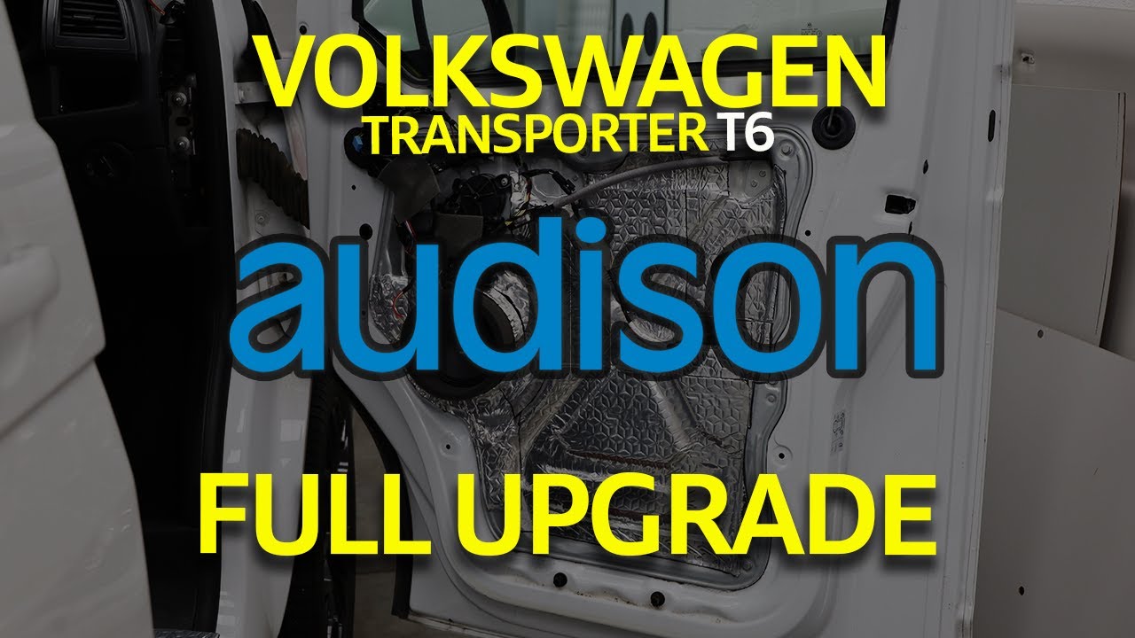 Volkswagen Transporter T6 - Full Digital Audison Sound Upgrade
