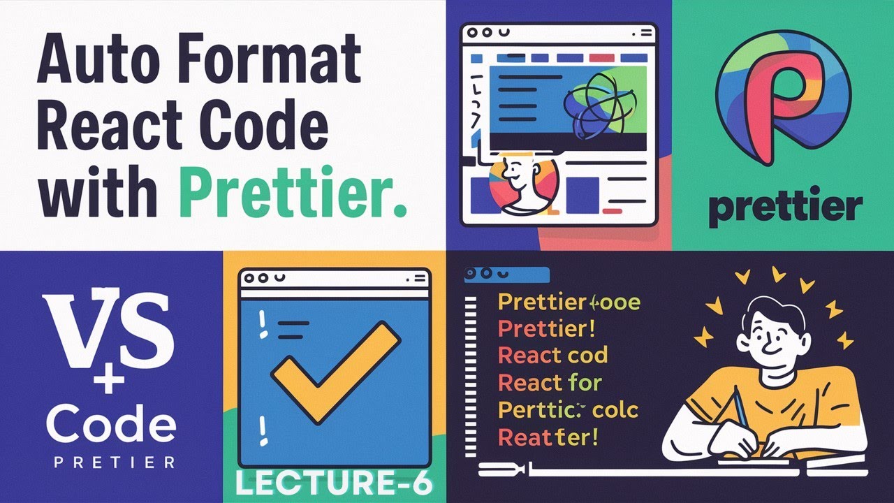 Auto Format React Code With Prettier | React Tutorial