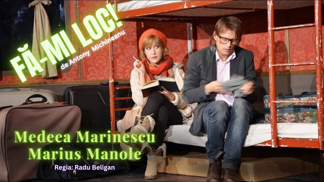 🎭 Marius Manole și Medeea Marinescu în Povestea de Crăciun: "Fă-mi Loc!" 🌟