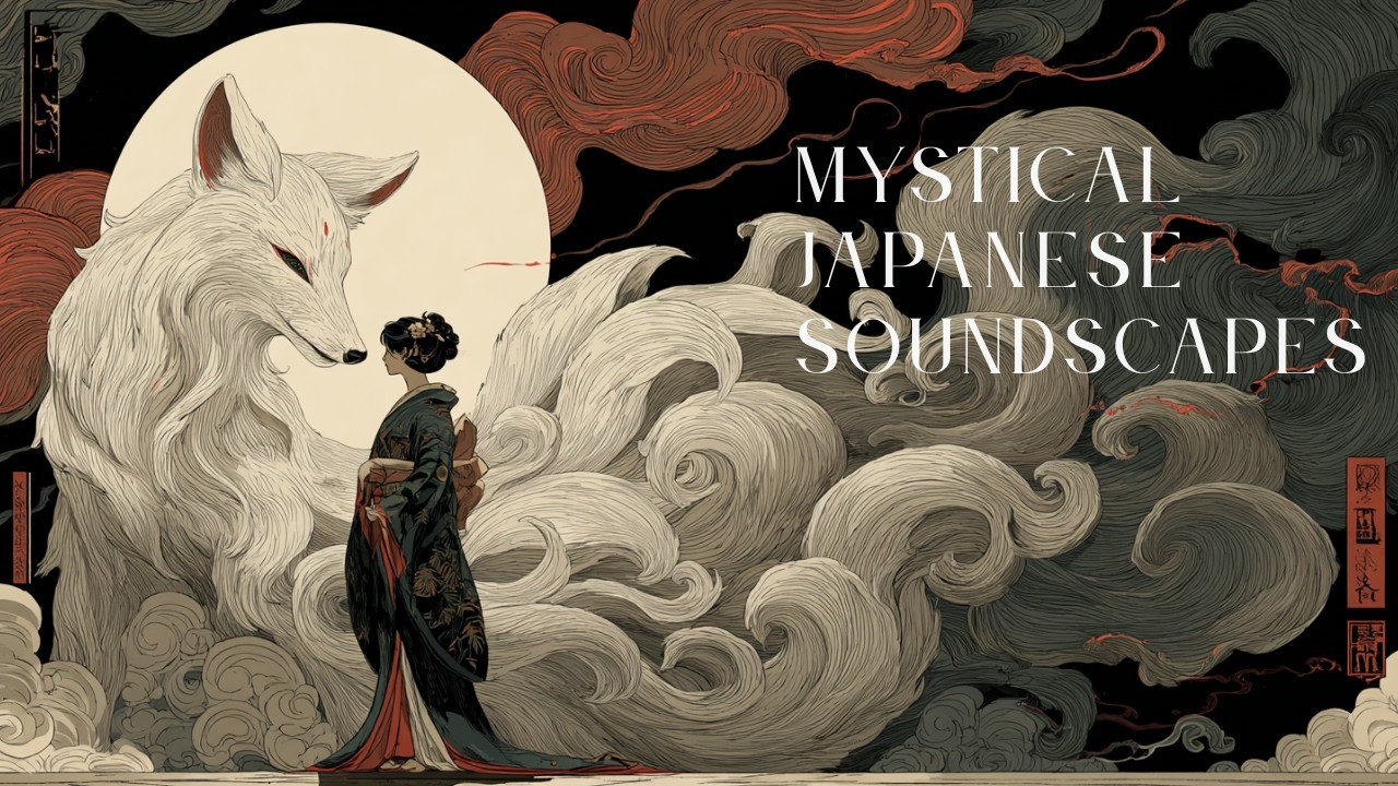 The Quiet Shrine of the White Fox | Dark Japanese Ambient Music for Relaxation, Meditation & Focus