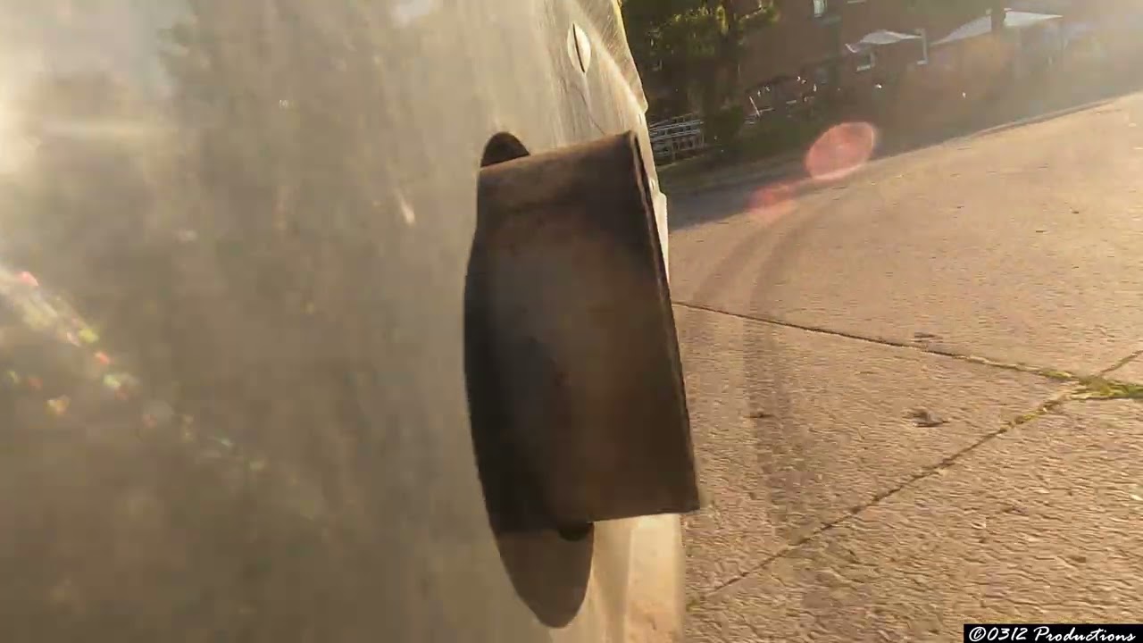 PSI 8.8L Gasoline Exhaust Driving Through Neighborhoods (2019 IC CE School Bus)