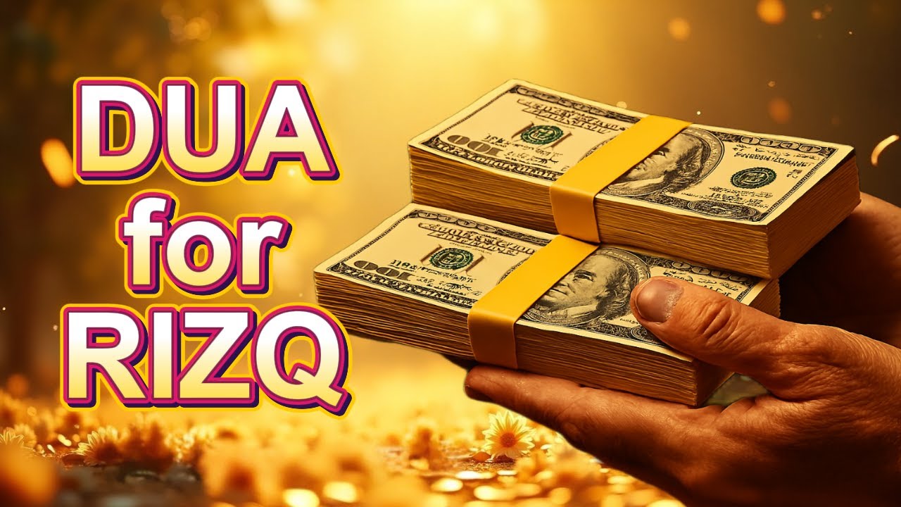 Powerful Dua 🌙 For Rizq, Wealth & Prosperity | DUA FOR RIZQ AND WEALTH