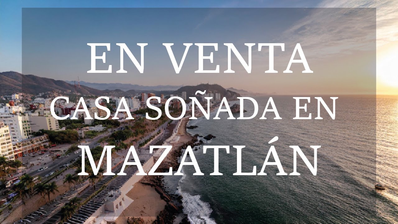 EN VENTA CASA SOÑADA EN MAZATLÁN, PARAISO MARINA