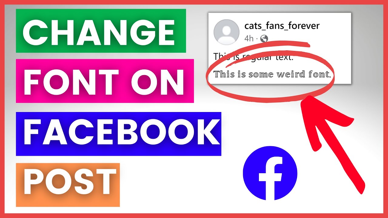 Как изменить шрифт в тексте публикации на Facebook? [в 2025 году]