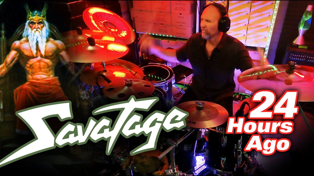 SAVATAGE - 24 Hours Ago - Drum Cover