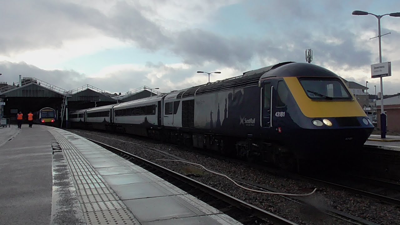 Trains at: Inverness - HML - 8/12/19 *Tones + Last LNER HST*