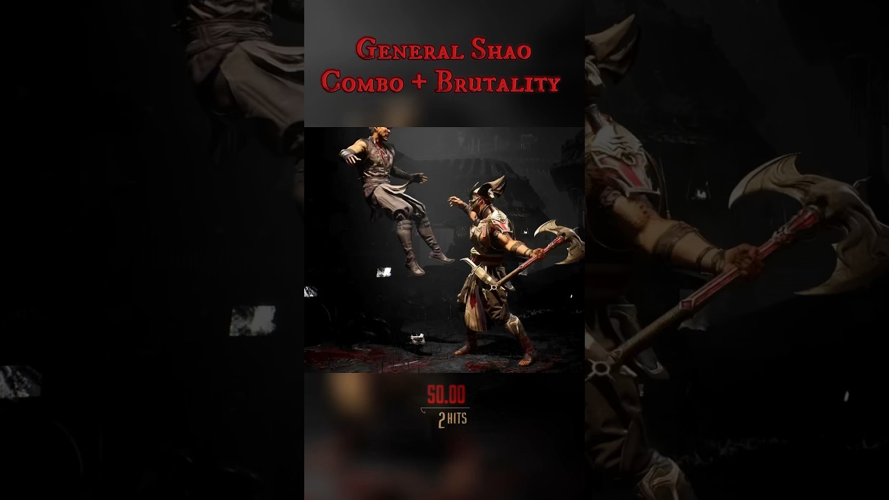 General Shao is so brutal! #mk1 #Mortalkombat