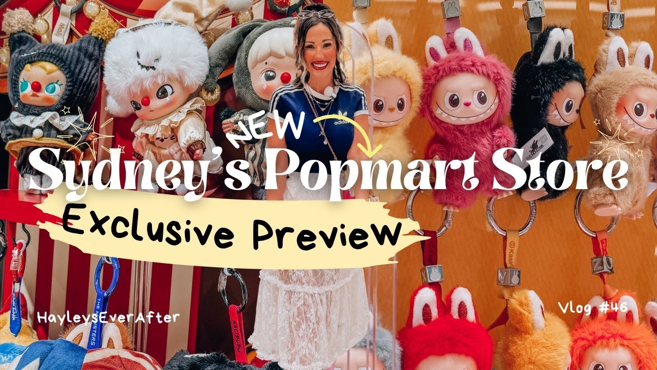Inside Sydney&rsquo;s NEW Pop Mart Store ✨ | Exclusive First Look at World Square!