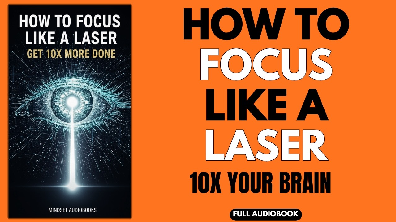 How To Focus Like A Laser And Get 10X More Done | Full Audiobook