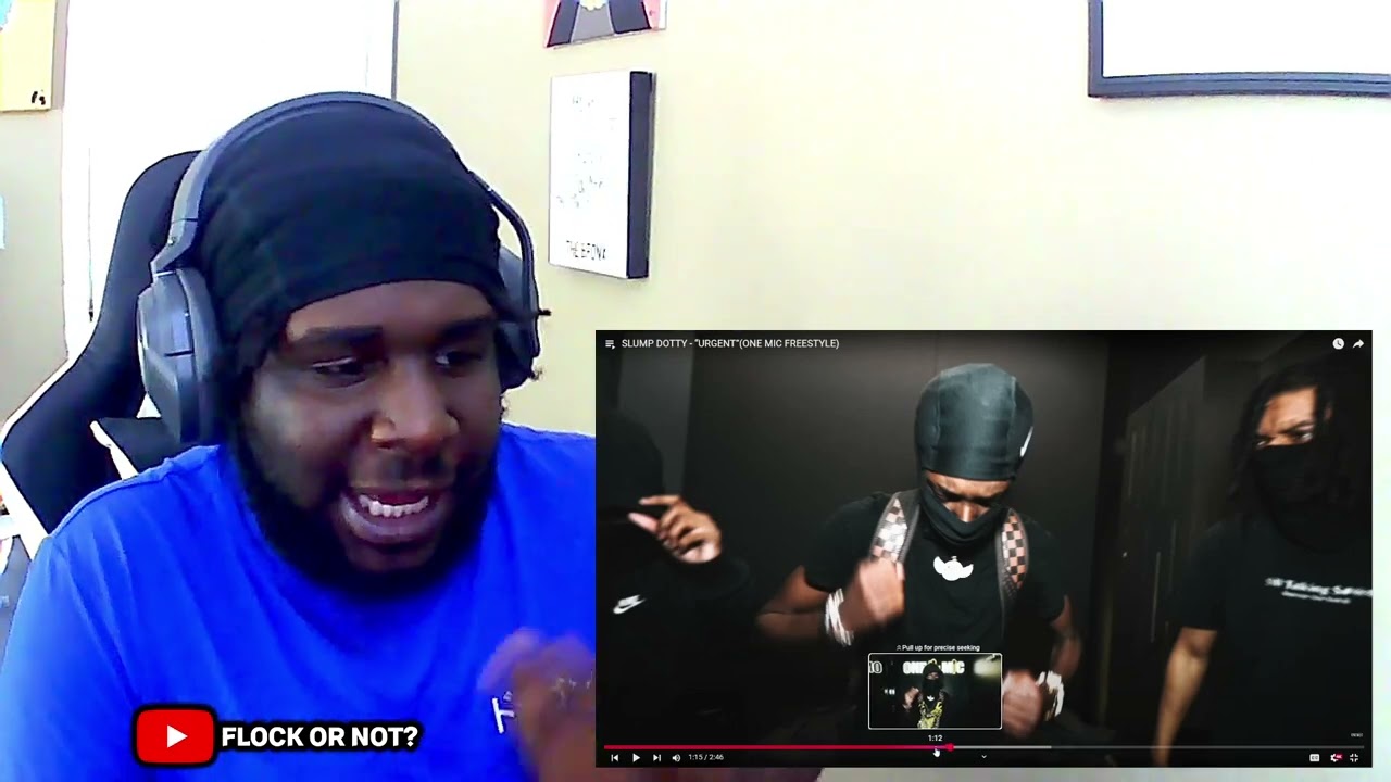 Flock or Not? 🔥🗑️: SLUMP DOTTY - “URGENT”(ONE MIC FREESTYLE)
