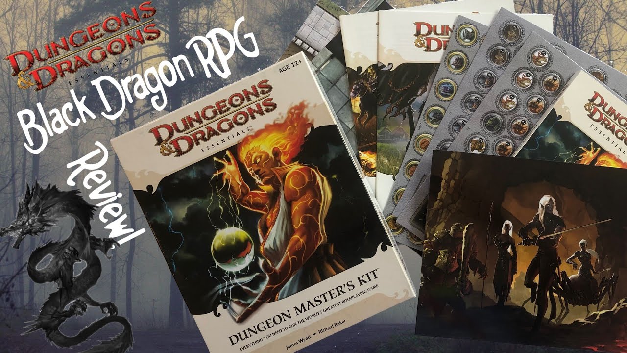 D&D 4E Essentials Dungeon Master's Kit Review | BLACK DRAGON RPG