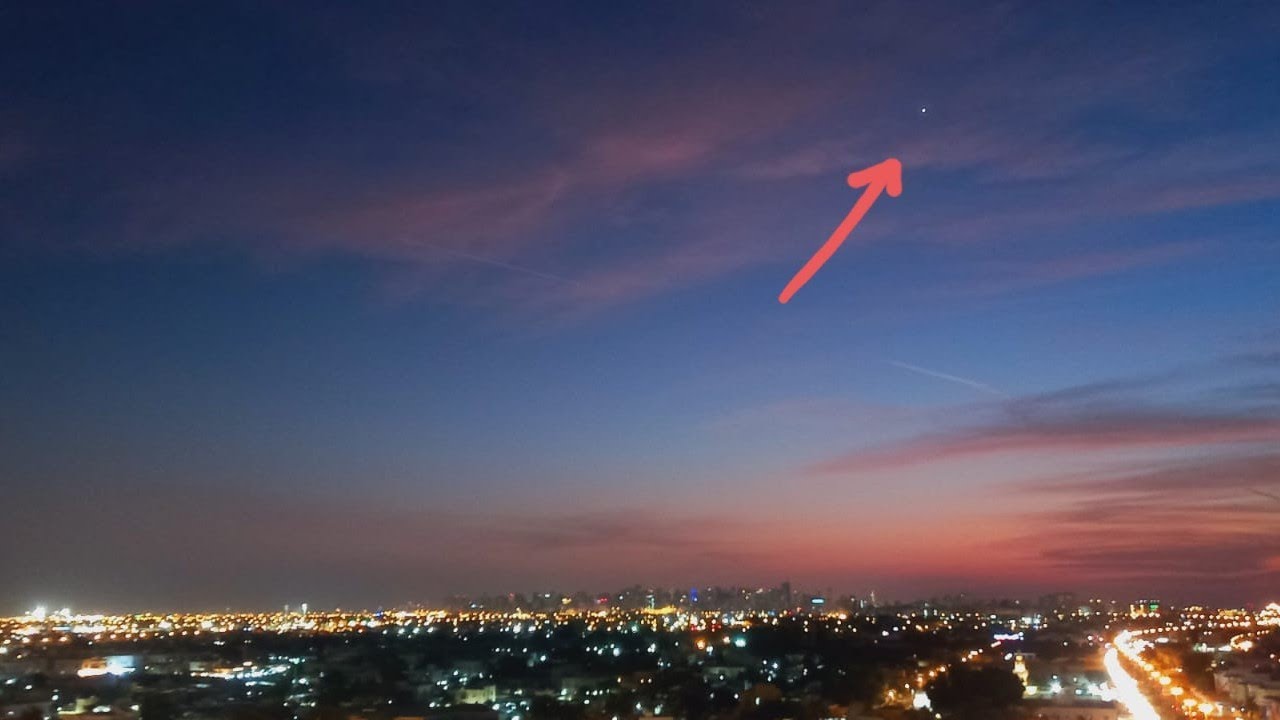 شاهد كيفية تحديد موقع كوكب الزهرة (فينوس) بالعين المجردة فى السماء عند غروب الشمس