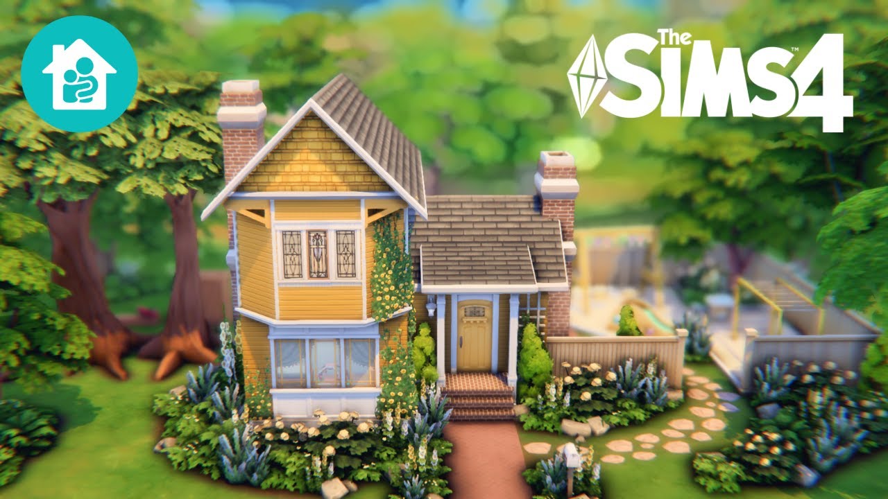 Tiny Family Home | No CC | Growing Together Sims 4 Speedbuild