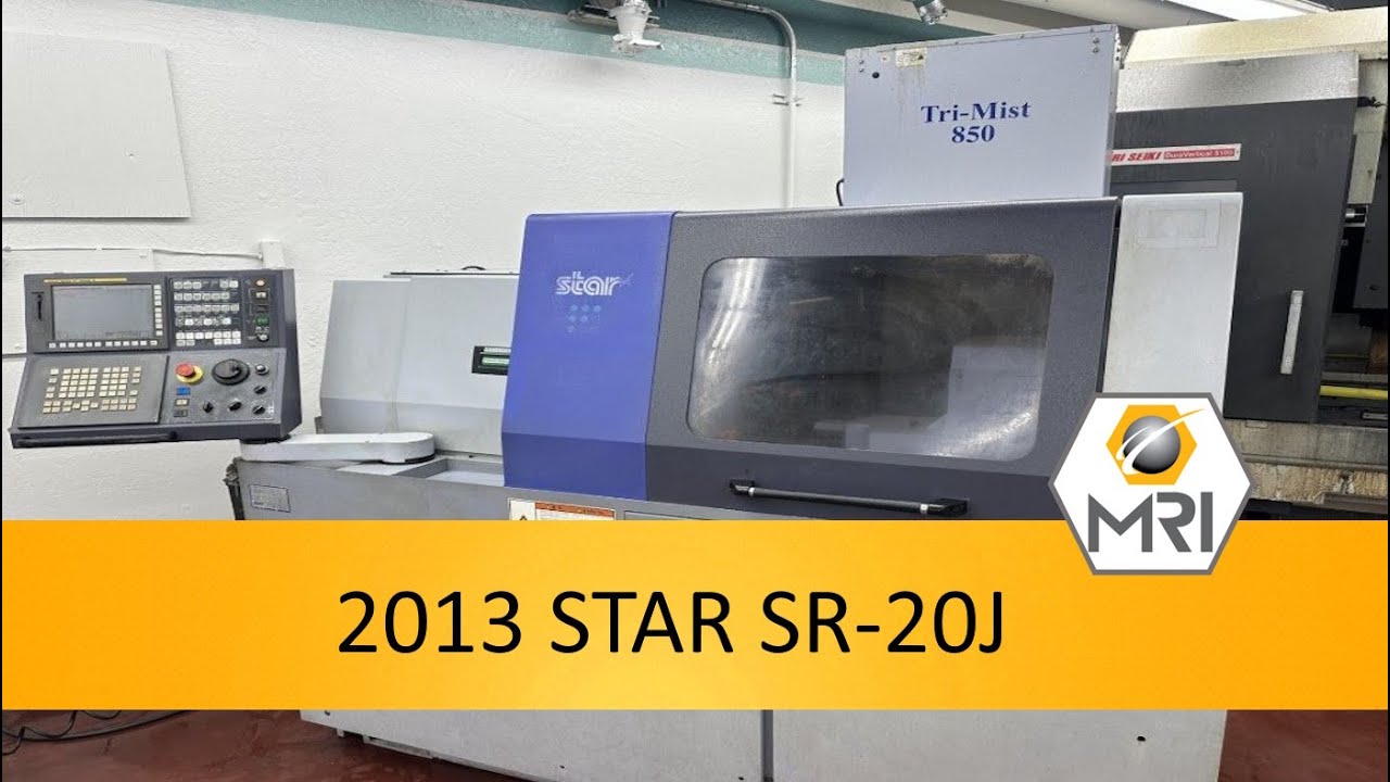 2013 STAR SR-20J TYPE C CNC SWISS LATHE