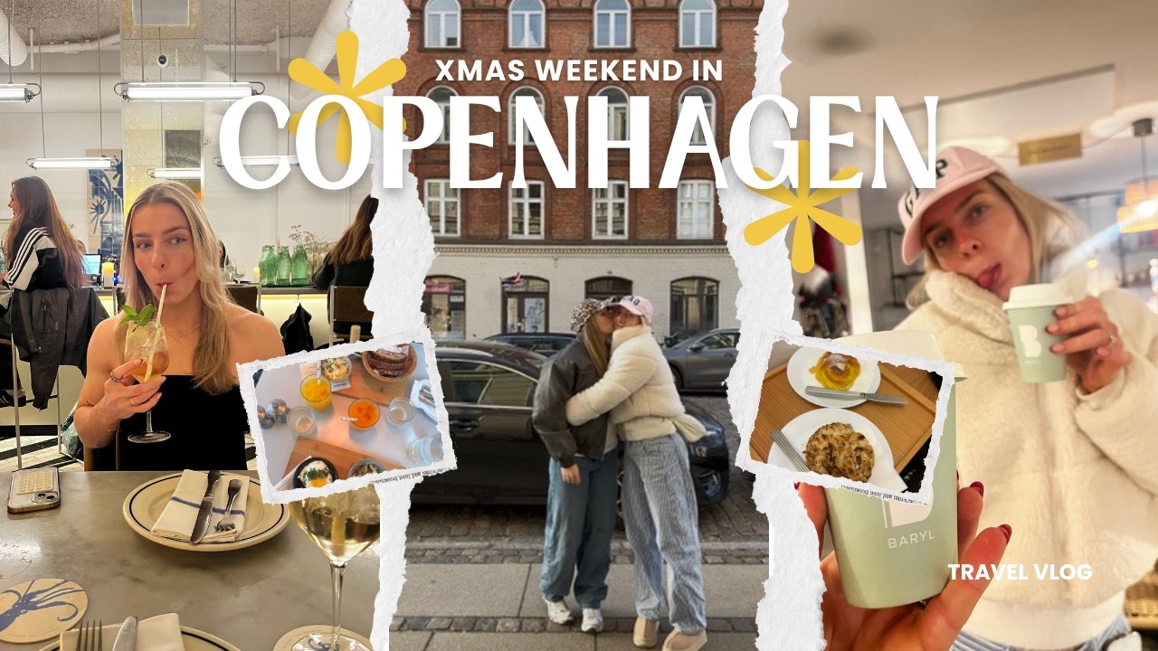 TRAVEL VLOG | COPENHAGEN THE WEEK BEFORE XMAS 🎄