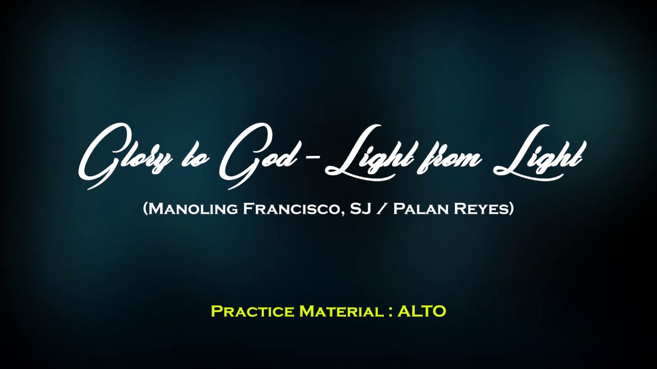 Glory to God : Alto (Light from Light)