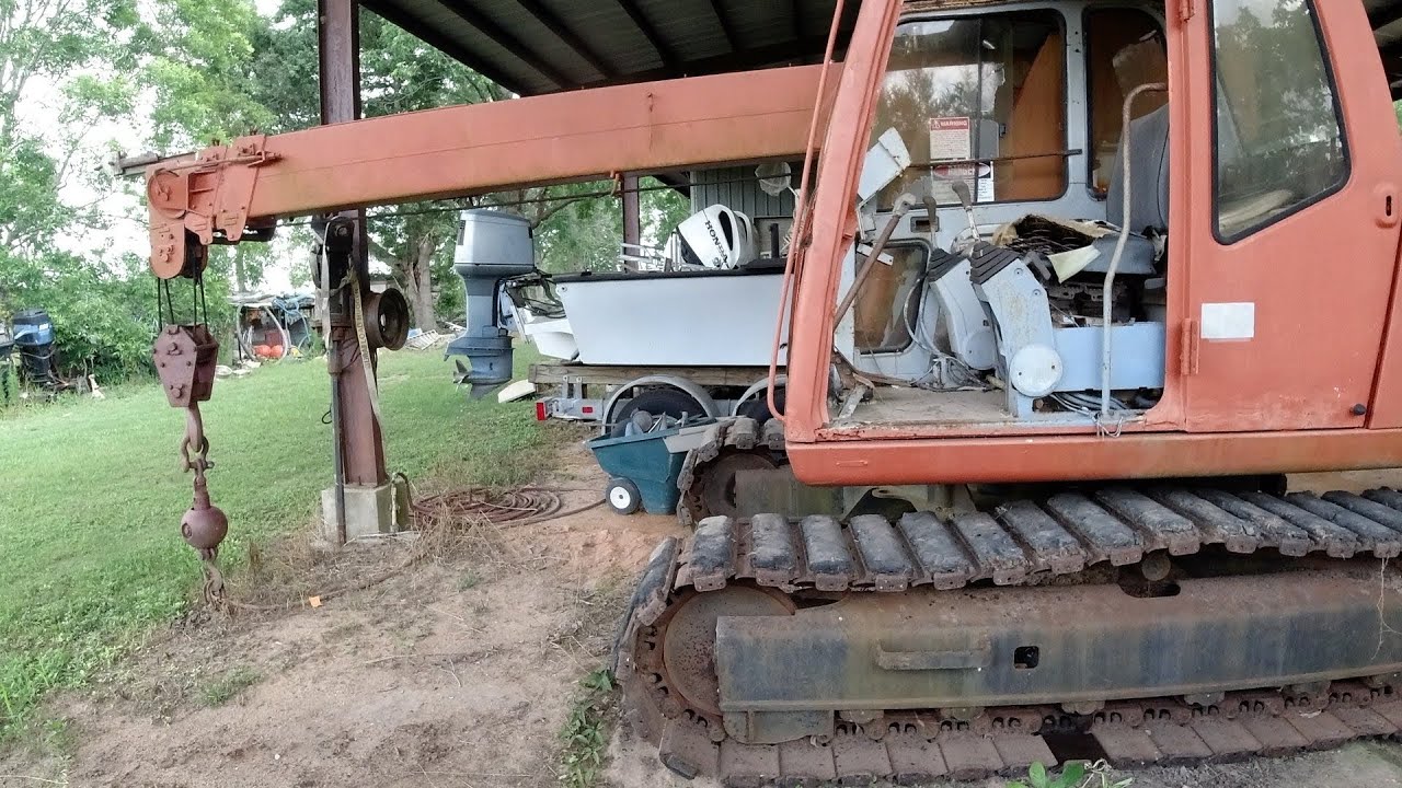 Touring Upcoming Auction:  BARGE’S , CRANE’S, BOAT’S or Mini Excavator