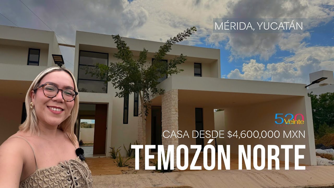 Casa Familiar en Venta en Temozón Norte, Mérida | Amplios Espacios y Excelente Ubicación