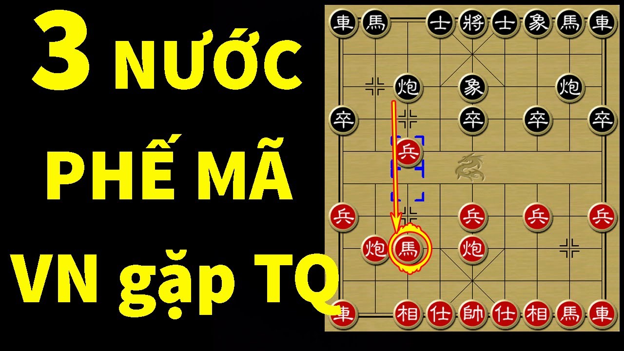 Mãnh Tướng Việt Nam Gặp Trung Quốc Đại Sư, 3 Nước Đã Thí Mã Tấn Công - Cờ Tướng Hay