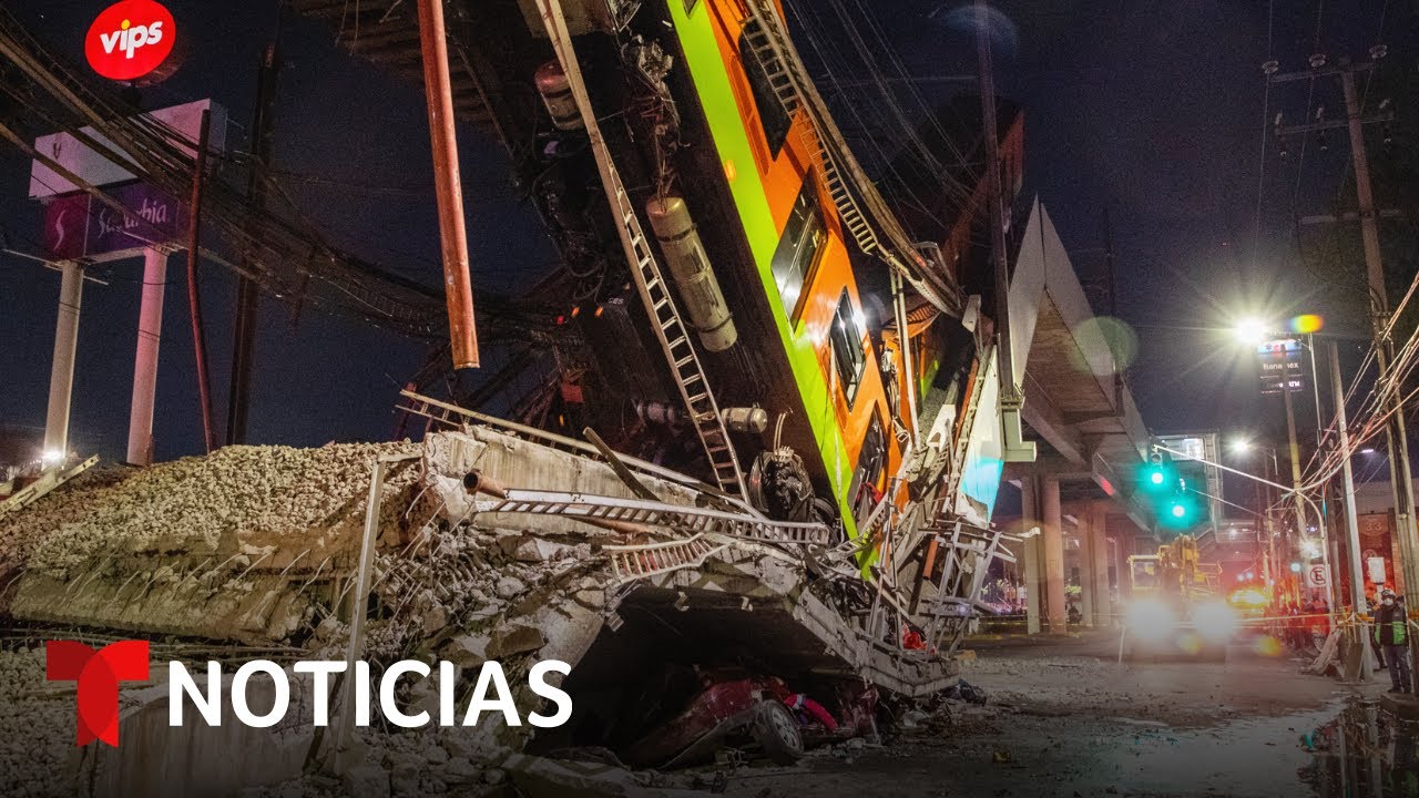 Rescatistas relatan difíciles momentos por accidente en CDMX | Noticias Telemundo