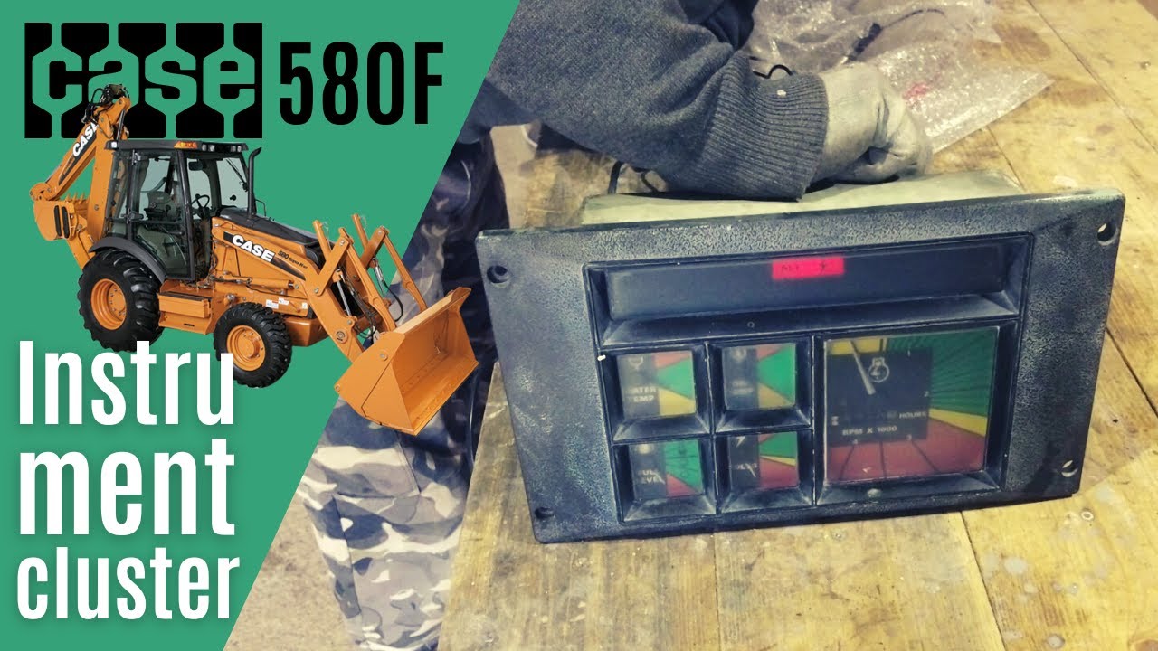 Restaurer le COMBINE d'INSTRUMENTS d'un Case 580F [TRACTO4] - EP58