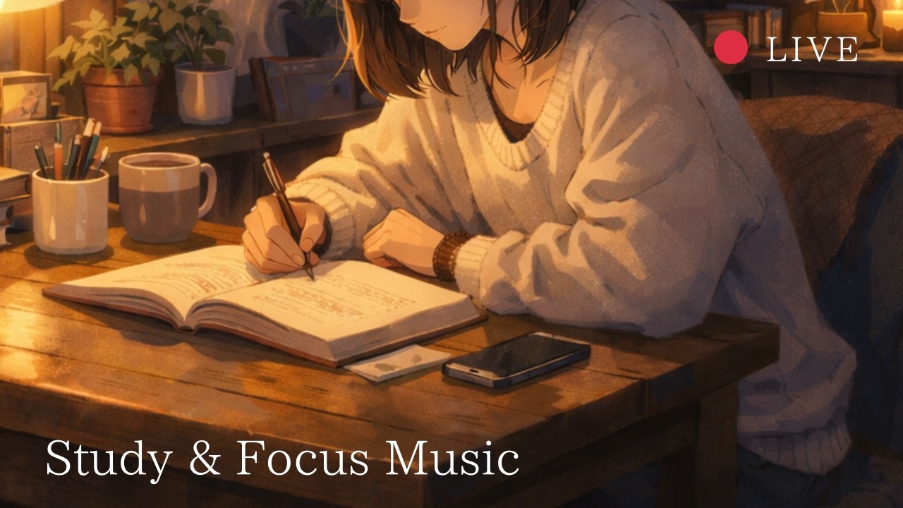 Deep Focus Ambient LIVE | Study & Work Background Music