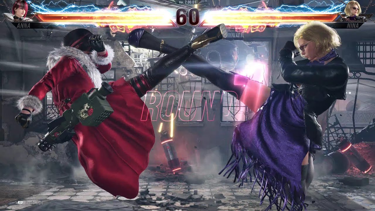 Tekken 8 Anna Williams VS Nina Williams (Difficulity Ultra Hard)