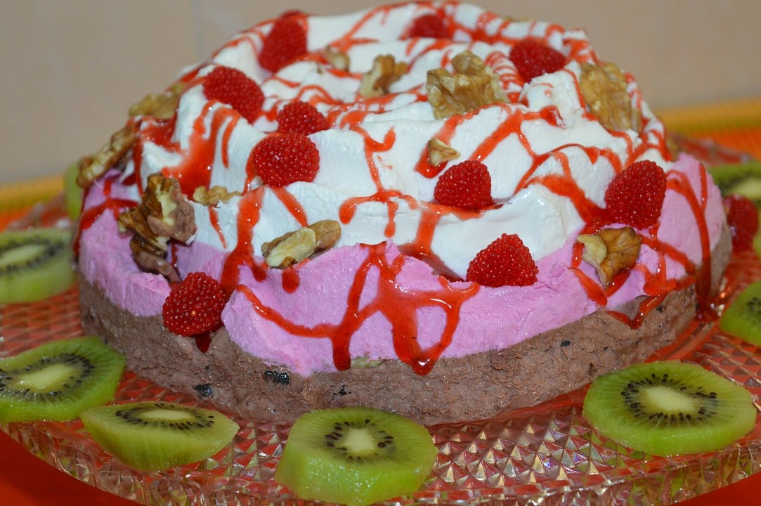 كلاص عائلي اقتصادي سهل وراااائع بدون بيض /ايس كريم   Glace