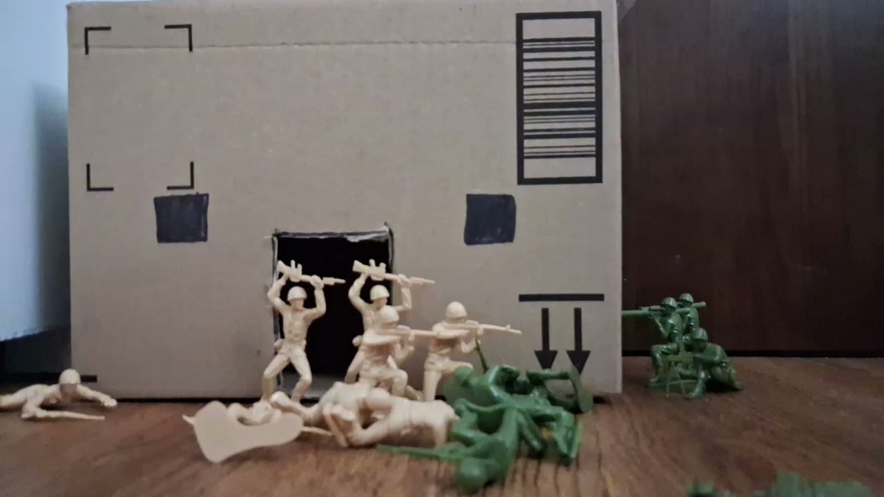First Video Greens Invasion to tan base goes badly 