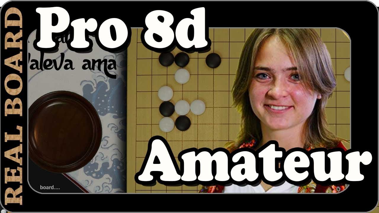 Professional vs Ama 🤜 Direction of play 🤛 Real Board Baduk Lecture