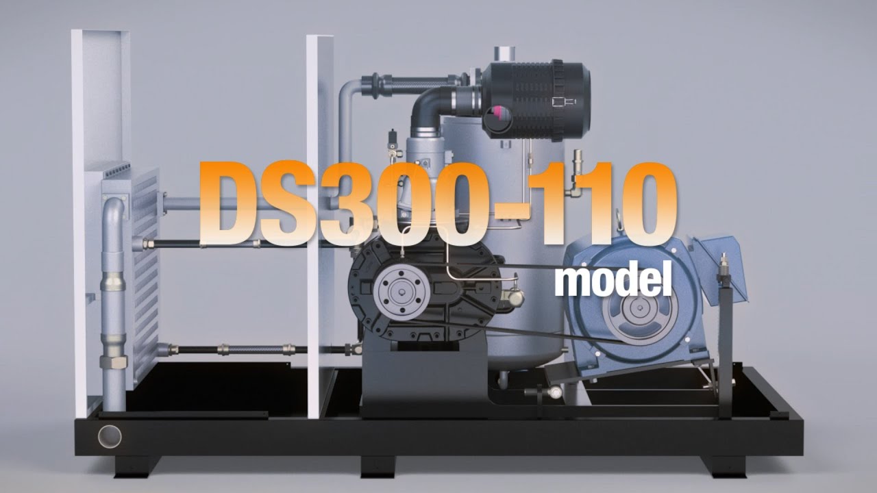 DYNA Screw Air Compressor B300 150HP