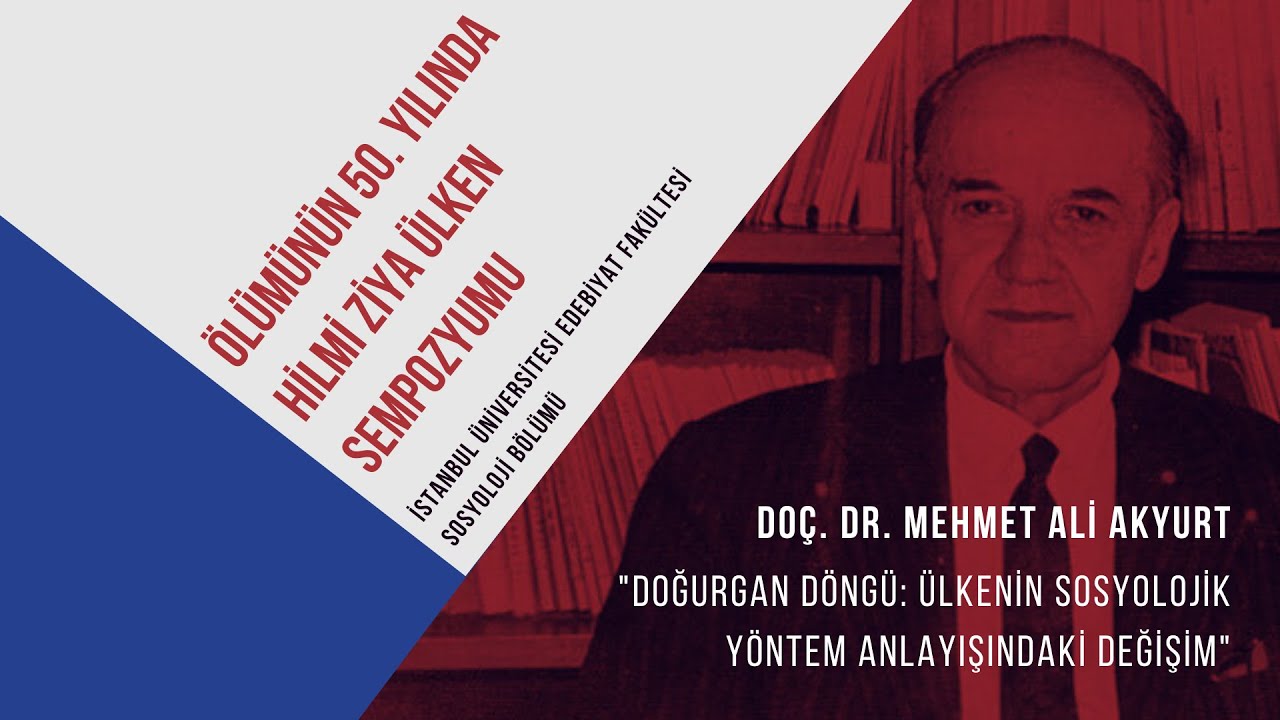 Hilmi Ziya Ülken Sempozyumu – Doç. Dr. Mehmet Ali Akyurt