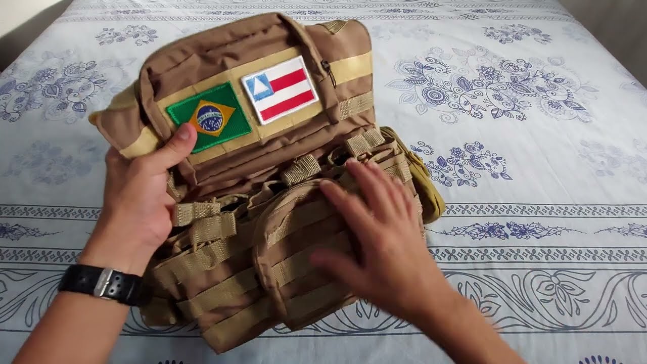 COLETE TÁTICO MODULAR COMPLETO AIRSOFT
