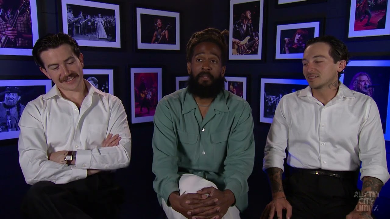 Телепрограмма Austin City Limits беседует с группой Thee Sacred Souls.