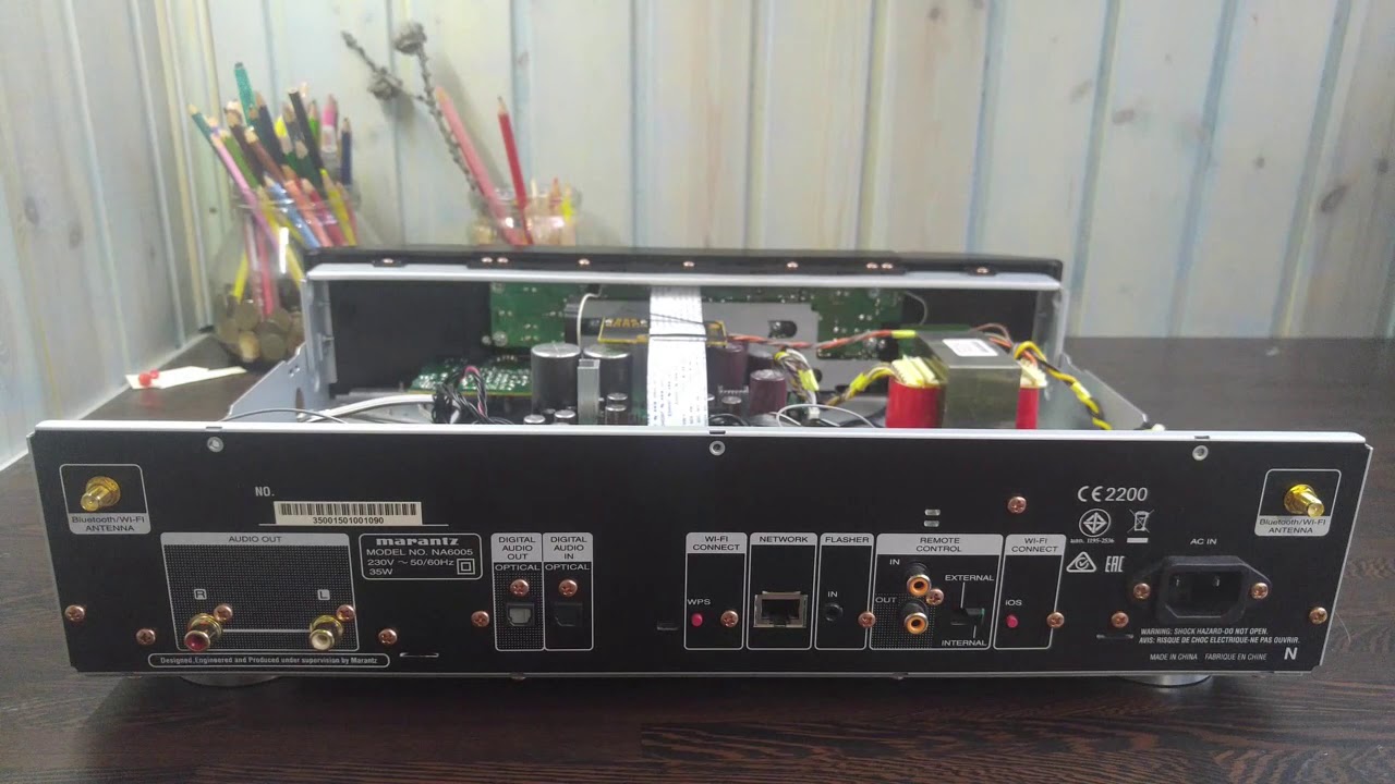 Marantz NA6005. 1 CIRRUS LOGIC-CS4398