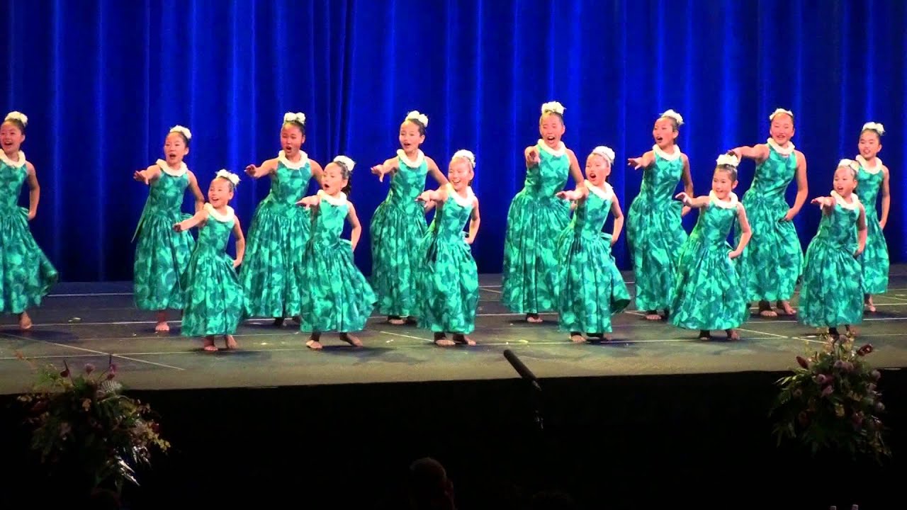 Hula Hālau ʻO Leilani ('Auana) - 2015 Queen Lili'uokalani Keiki Hula