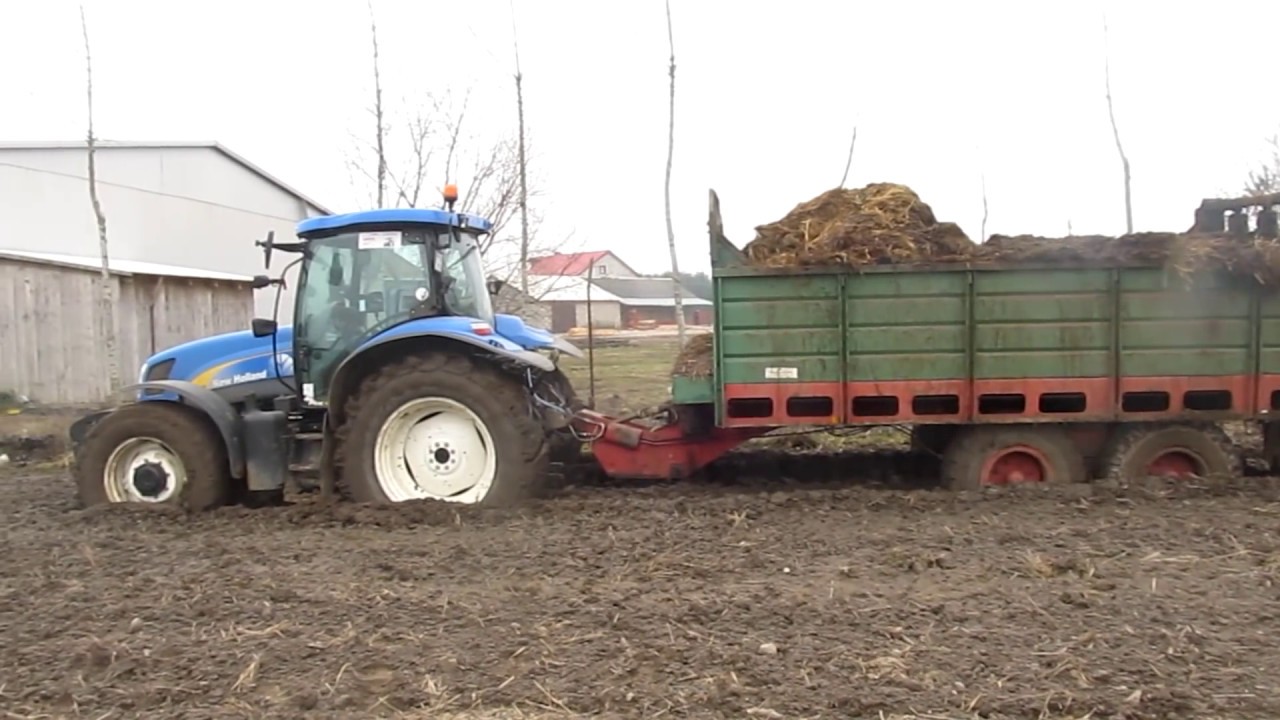 Wywożenie 200 ton obornika pod kukurydzę 2016 Wielka wtopa 2016  :D